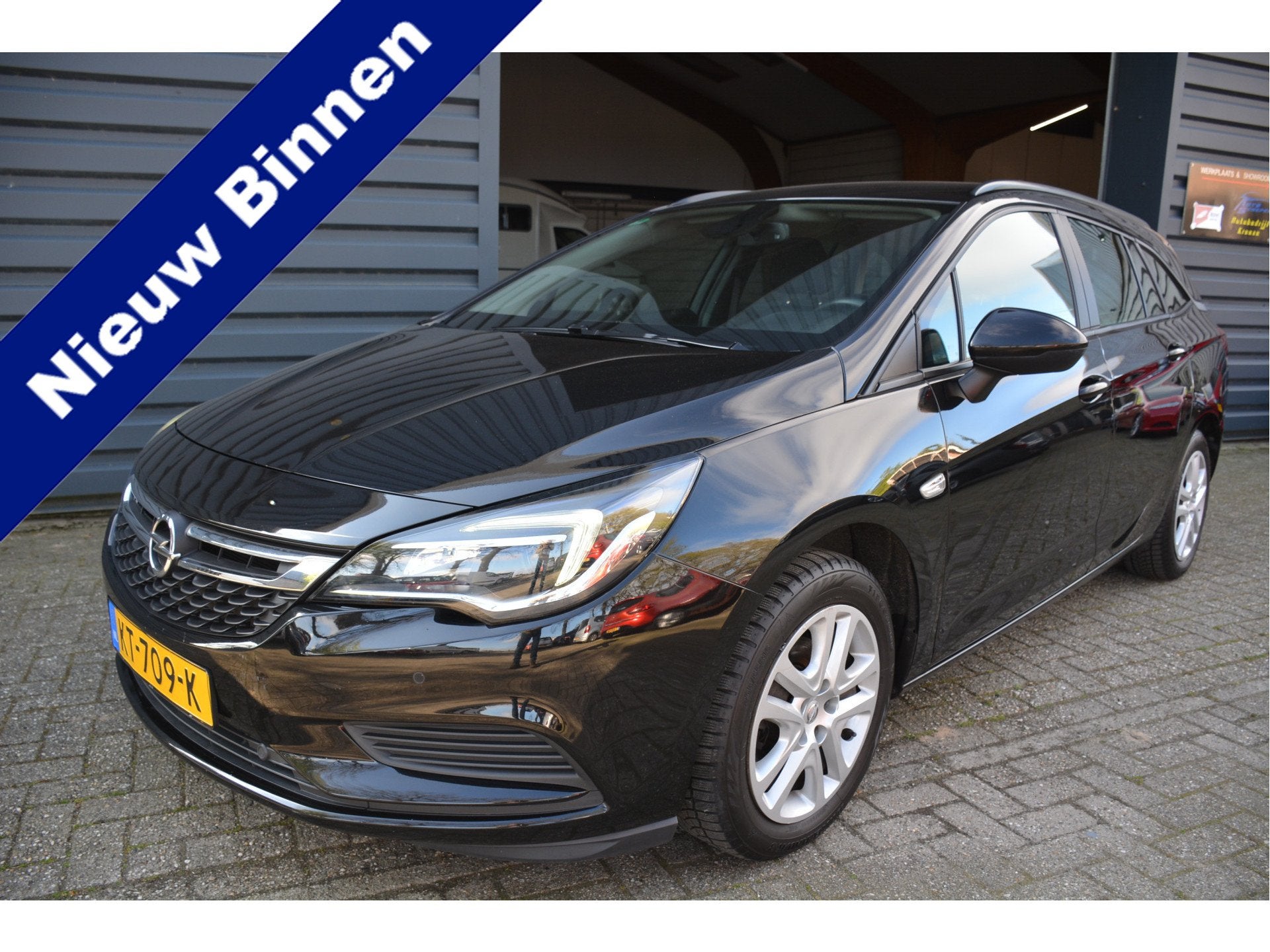 Opel Astra Sports Tourer 1.0 Edition Trekhaak Navi Clima, Auto's, Voorwielaandrijving, Stof, Gebruikt, 1178 kg