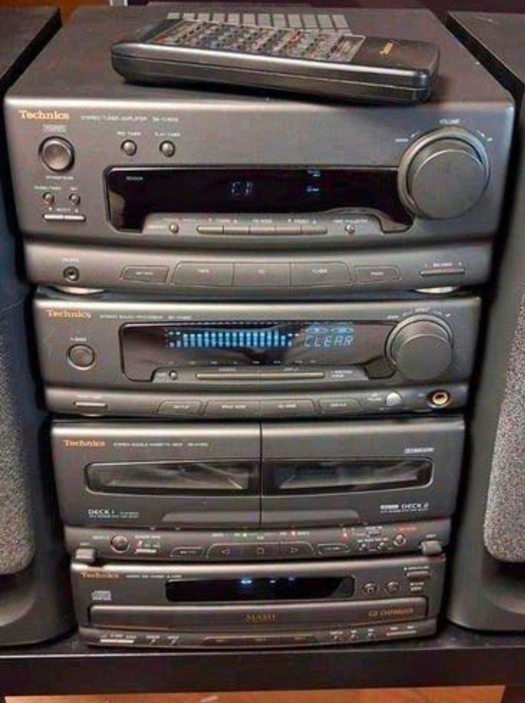 Technics Stereo Set SA-CH655, SH-CH650, RS-CH550 en SL-SH655, Audio, Tv en Foto, Stereo-sets, Ophalen of Verzenden