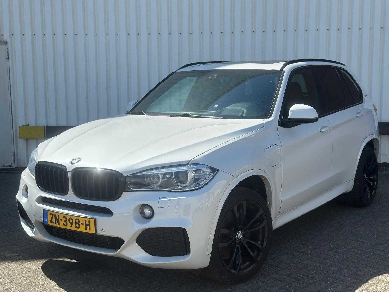BMW X5 xDrive40e iP.High.Ex, ZN-398-H, Auto's, Gebruikt, Wit, Plug-in hybride, Vierwielaandrijving