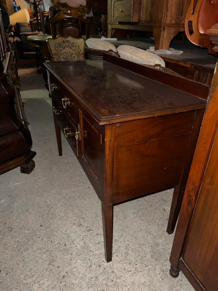 Antieke Mahonie Ladenkast - Klassiek en Functioneel, Ophalen, Gebruikt, 100 tot 150 cm, 3 of 4 laden