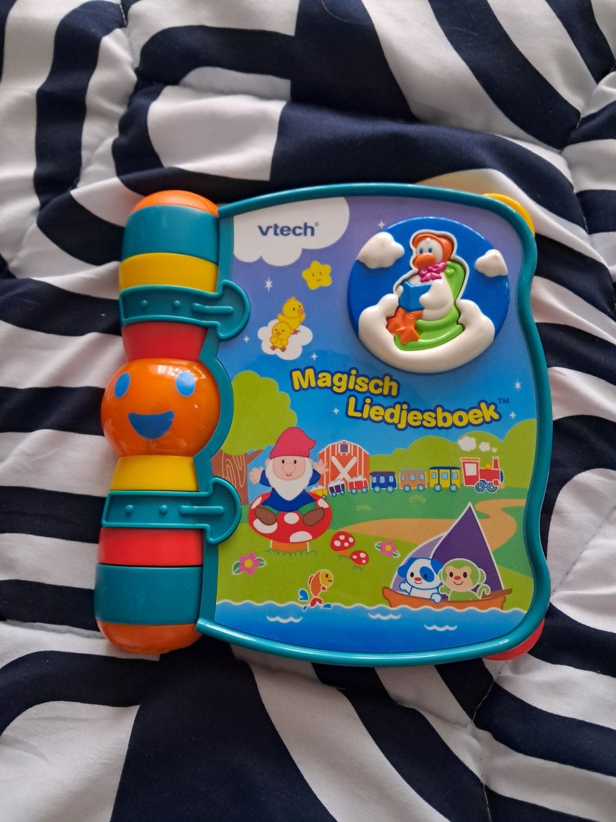 V-tech Magisch Liedjesboek, Kinderen en Baby's, Verzenden, Gebruikt, Overige typen, Met geluid