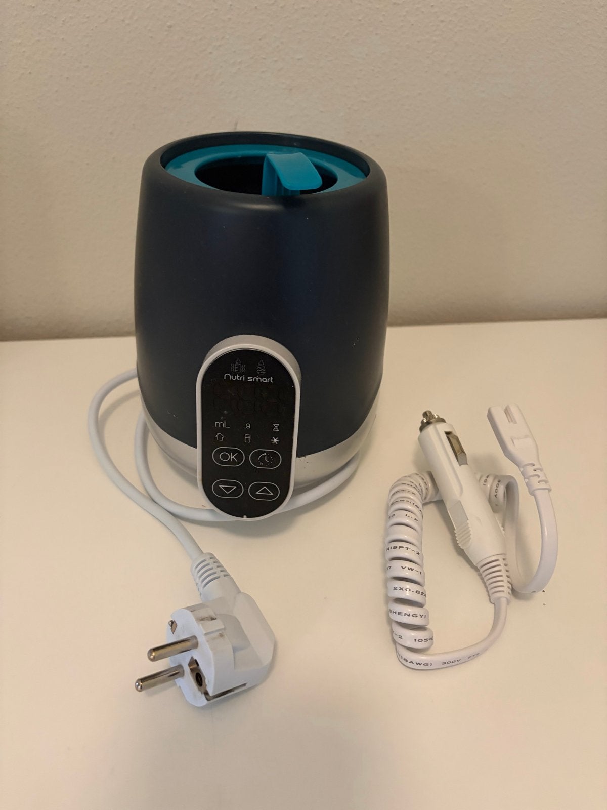 Nutri Smart Flessenwarmer - Zo goed als nieuw, Ophalen of Verzenden, Zo goed als nieuw, Flessen- of potjesverwarmer