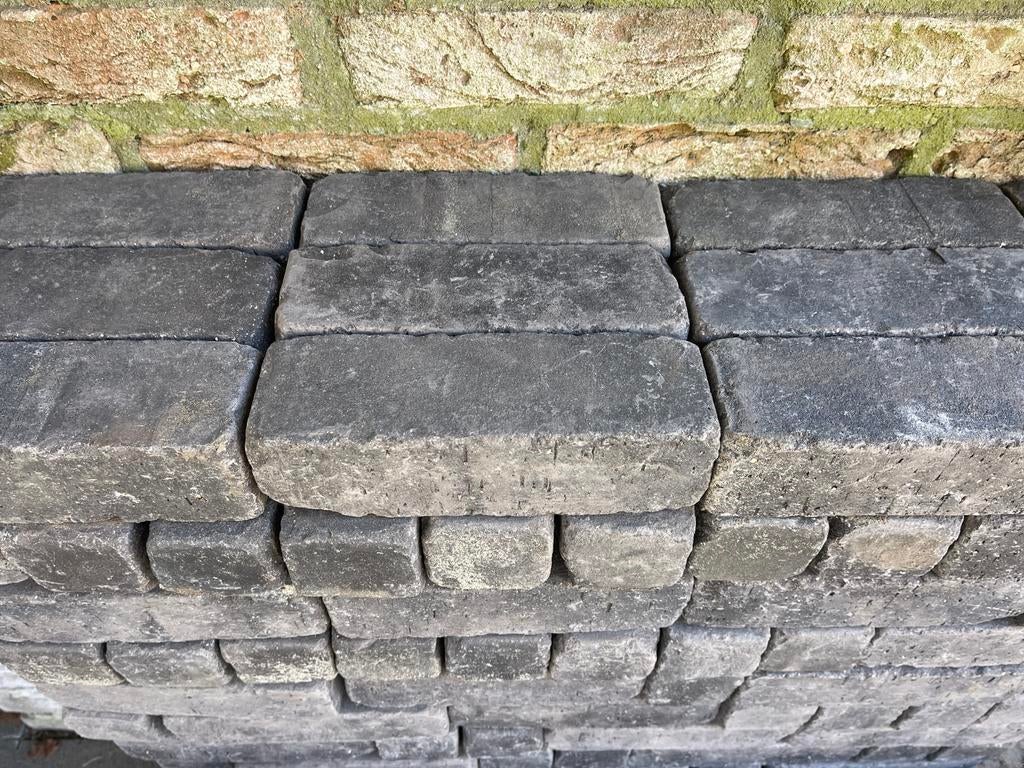 Gebakken klinkers dikformaat - Onyx black - NIEUW, Ophalen, Keramiek, Klinkers, Nieuw