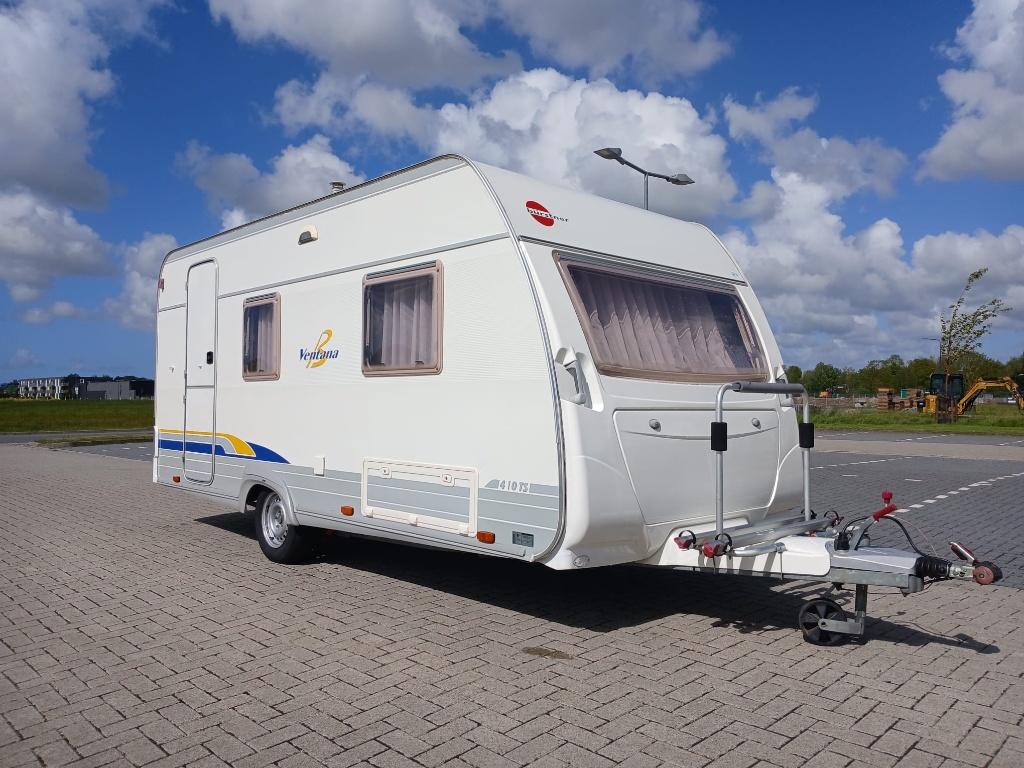 Burstner Ventana B 410ts, Caravans en Kamperen, Caravans, Vast bed, Schokbreker, Kleine zit, Particulier