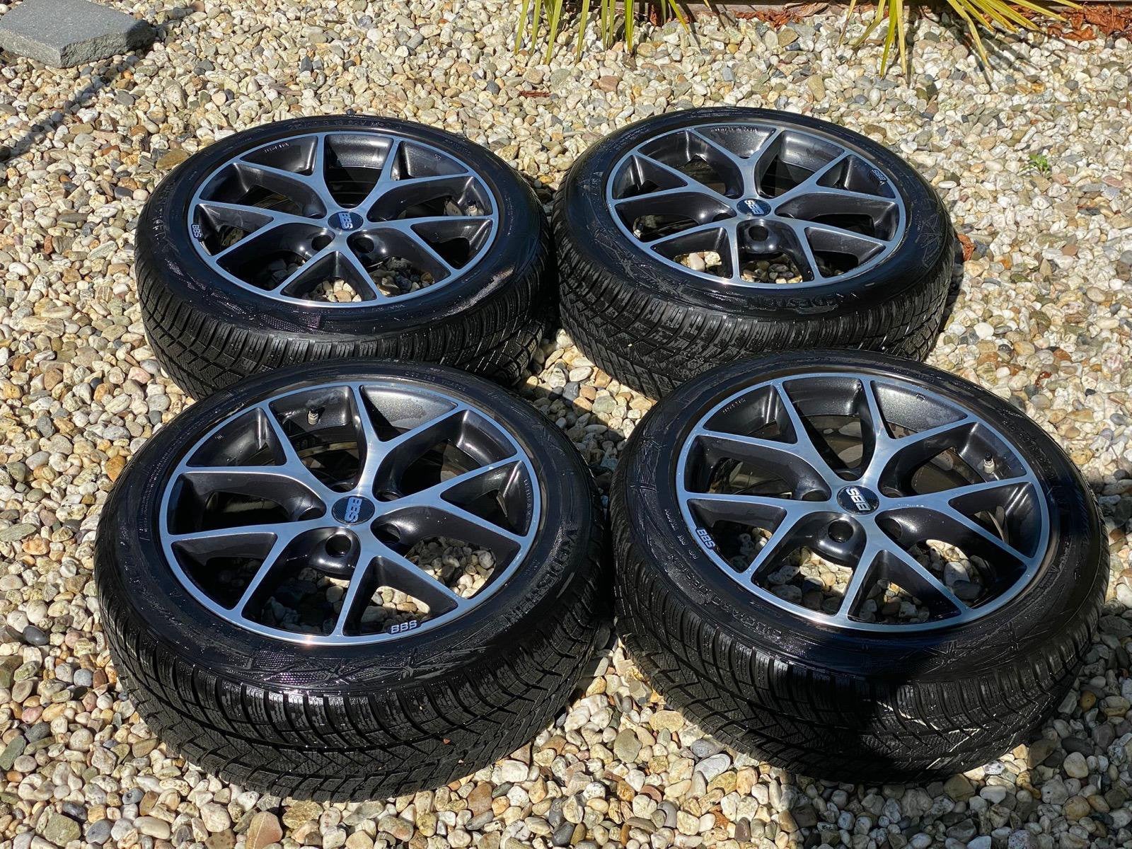 BBS 18 inch lichtmet. velgen met bijna nieuwe winterbanden!, Auto-onderdelen, Ophalen, 18 inch, Banden en Velgen, Nieuw