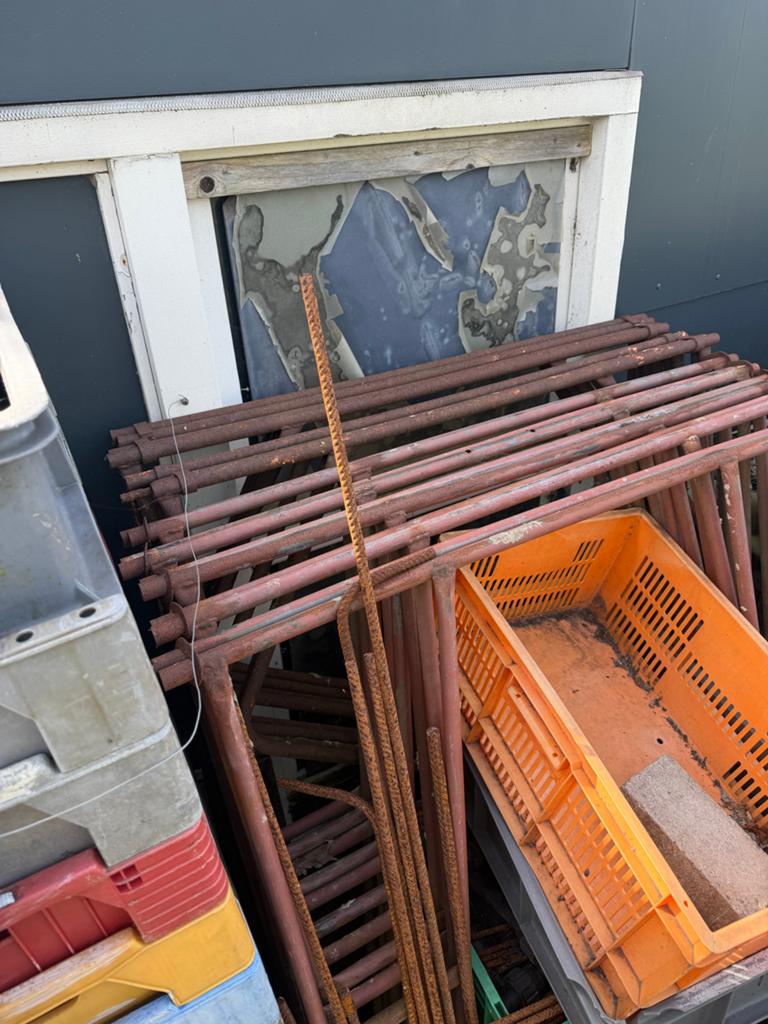 9 Schragen 1250 hoog, Ophalen, Gebruikt, Overige typen, Minder dan 2 meter