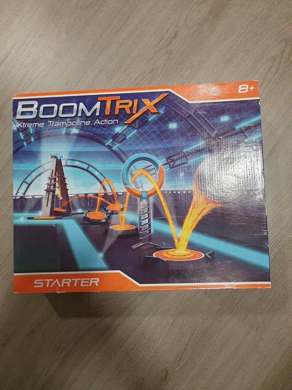 Boomtrix Knikkerbaan Starterset - Xtreme Trampoline Action, Ophalen of Verzenden, Zo goed als nieuw, Jongen of Meisje