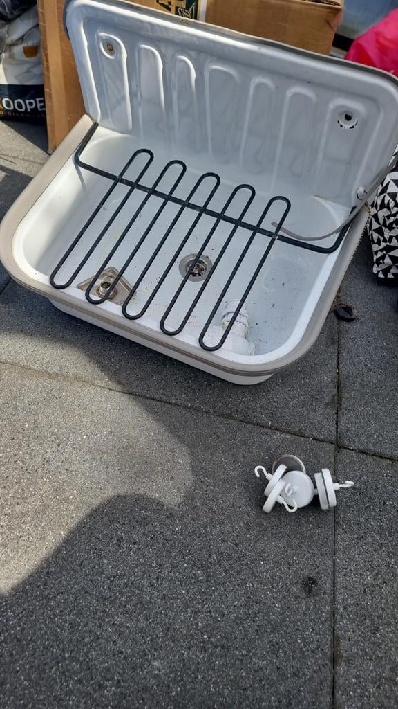 Tuin terras buiten wasbak spoelbak met rooster, Doe-het-zelf en Verbouw, Sanitair, Ophalen of Verzenden, Wastafel