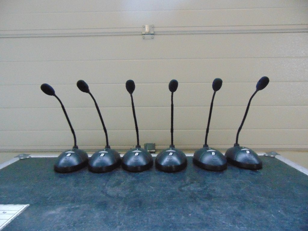 Electro Voice EV PolarChoise 12 Desktop microfoons (6x), Muziek en Instrumenten, Ophalen of Verzenden, Zo goed als nieuw, Overige typen