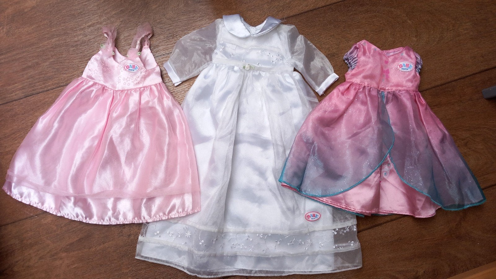 Baby born jurken 3 stuks, Kinderen en Baby's, Ophalen of Verzenden