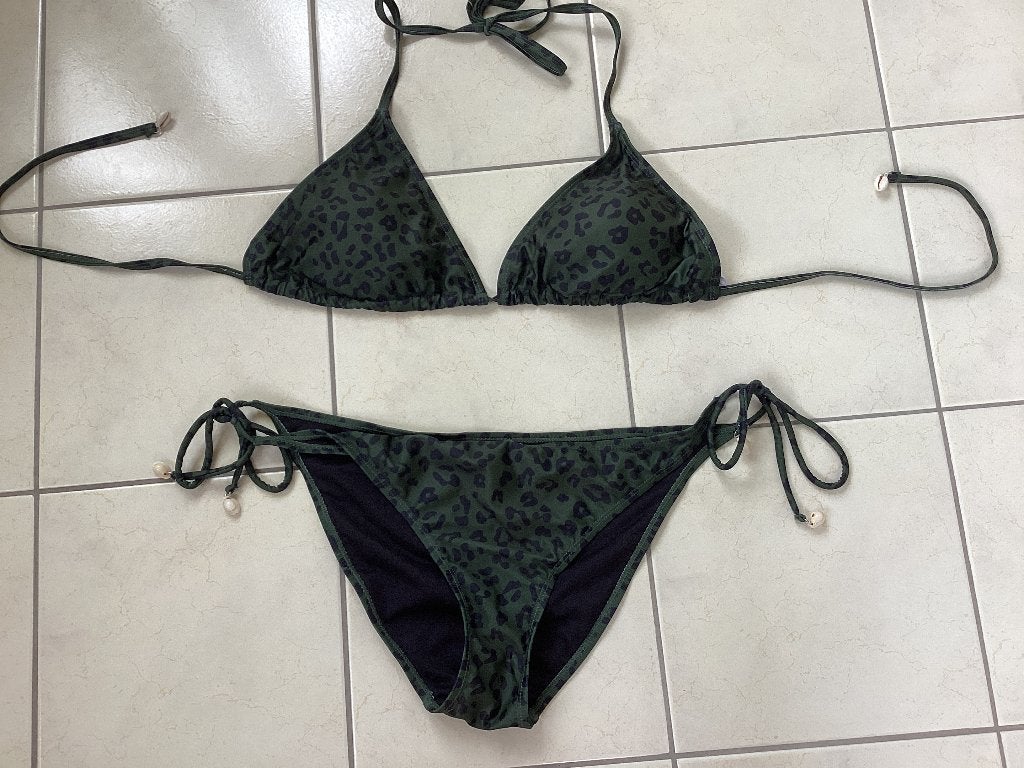 Bikini m aat L, Ophalen of Verzenden, Zo goed als nieuw, Groen, Bikini