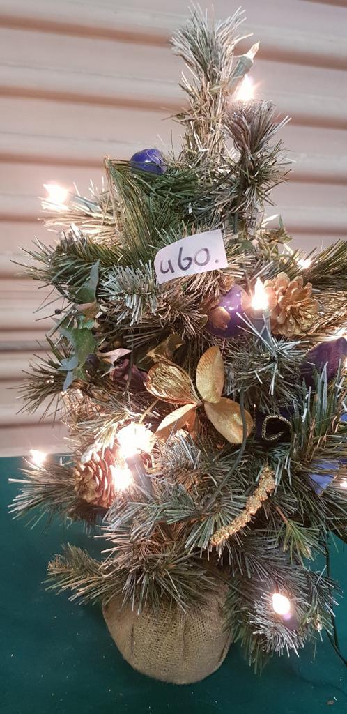 460 ], kerstboompje in jute zak, Diversen, Kerst, Ophalen of Verzenden, 'T Olde Gre-j, Info@toldegrej.nl, Endepoelstraat 20f Didam