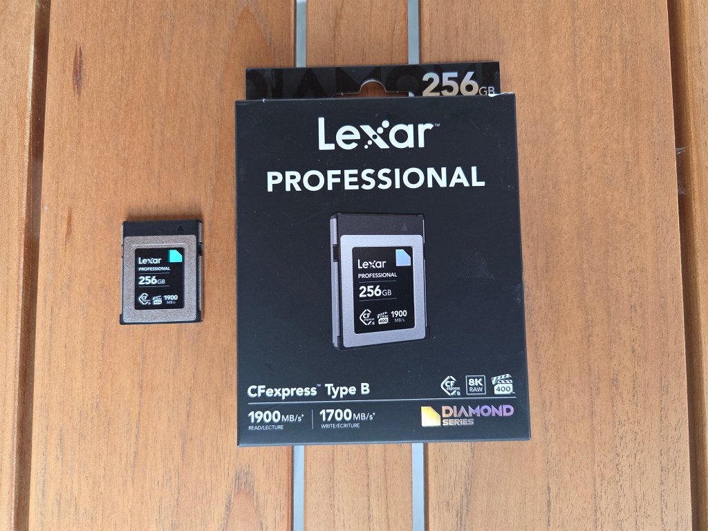 Lexar Pro 256GB Diamond CFexpress type B card, CFexpress Type B, Gebruikt, Lexar, Ophalen of Verzenden