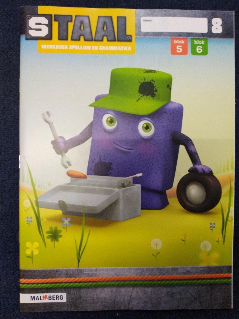 Staal 2 Spelling - Groep 8 - Werkboek Blok 5 en 6 (NIEUW), Ophalen of Verzenden, Nieuw, Overige niveaus, Nederlands