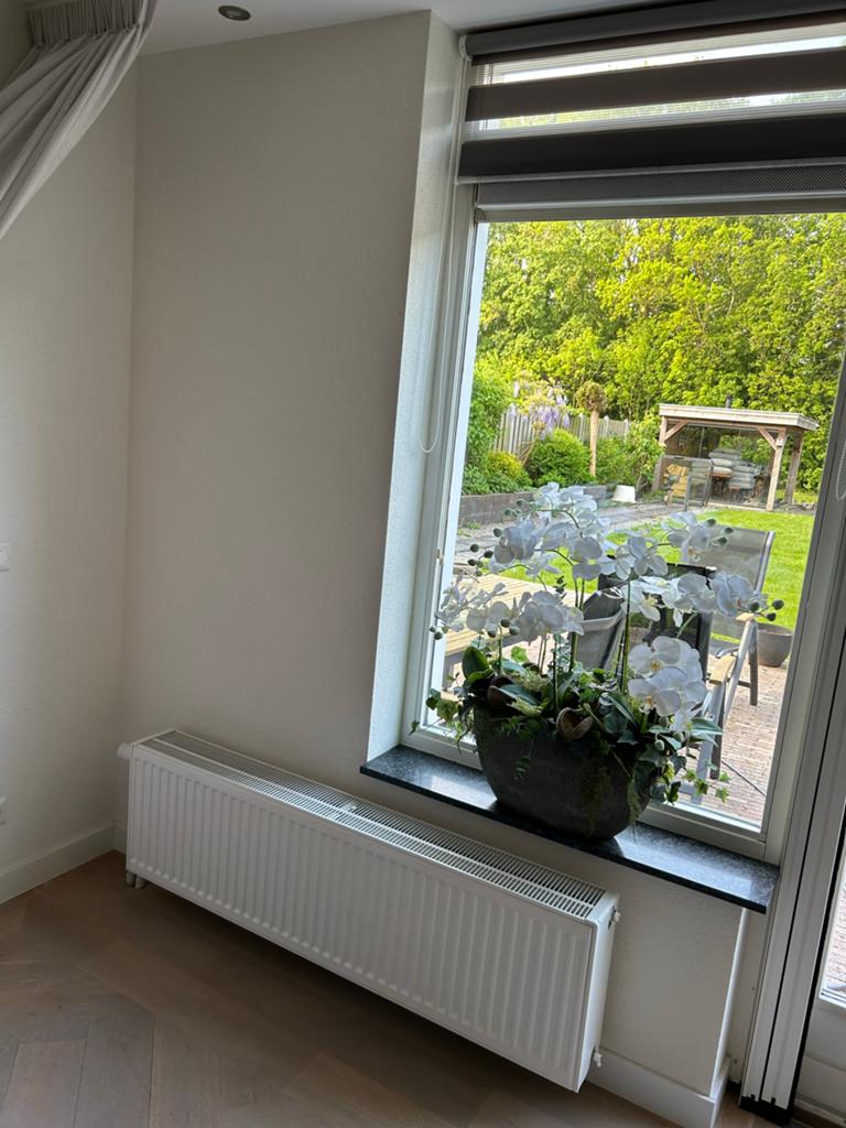 Witte radiator 400x1400 T33, Doe-het-zelf en Verbouw, Verwarming en Radiatoren, Ophalen, 30 tot 80 cm, Gebruikt, Radiator