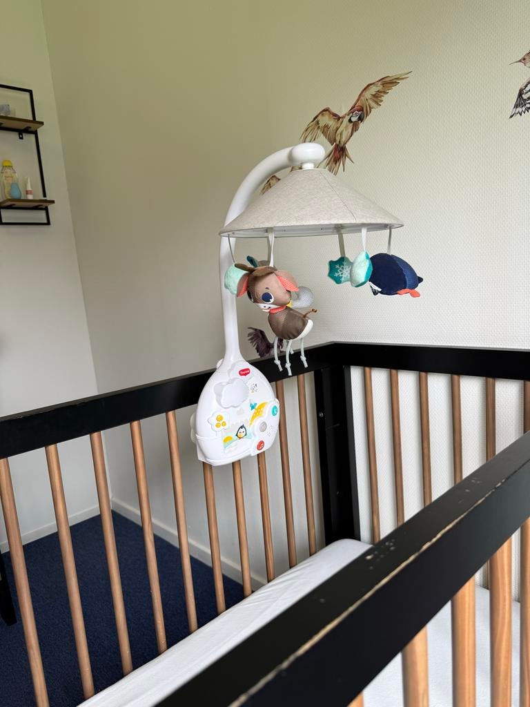 Muziekmobiel babykamer Fisher Price, Ophalen of Verzenden, Gebruikt, Mobiel, Met licht