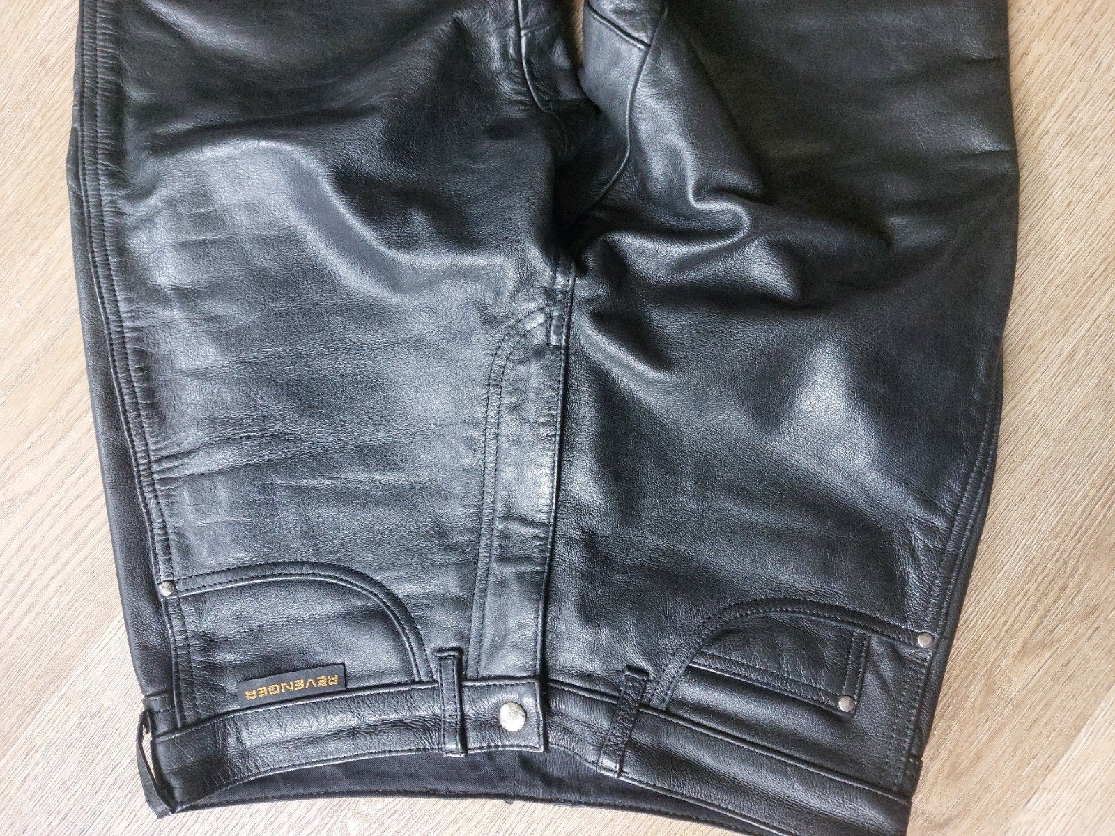 Leren broek maat 48/50, Motoren, Kleding | Motorkleding, Ophalen of Verzenden, Tweedehands, Broek | leer