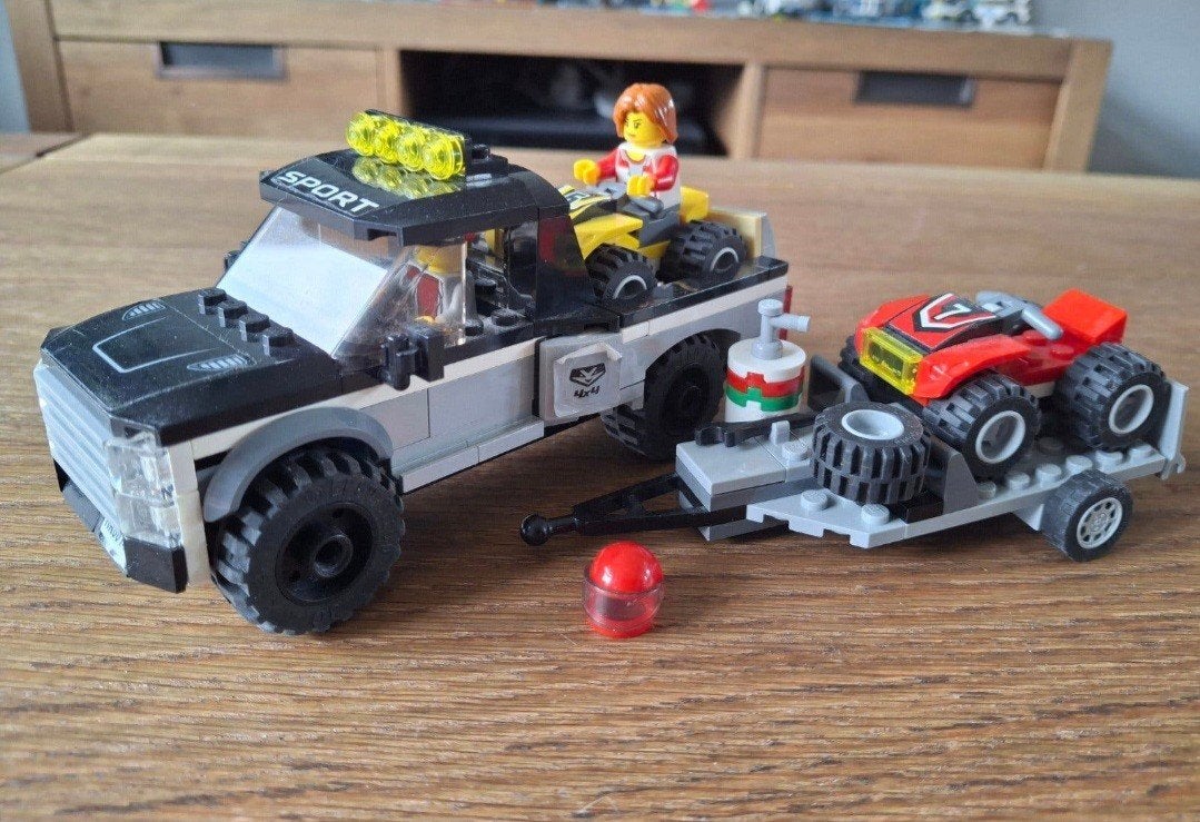 Lego City 60148 ATV Race Team met pick-up en trailer, Lego, Ophalen of Verzenden, Inclusief instructies, Complete set