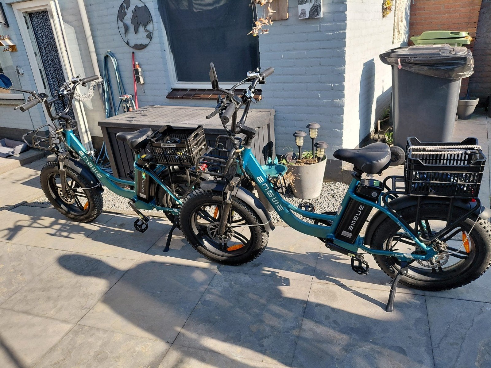 2x Engwe Fatbike - 1 jaar oud, 800 km, Fietsen en Brommers, Elektrische fietsen, Ophalen of Verzenden, Zo goed als nieuw, Overige merken