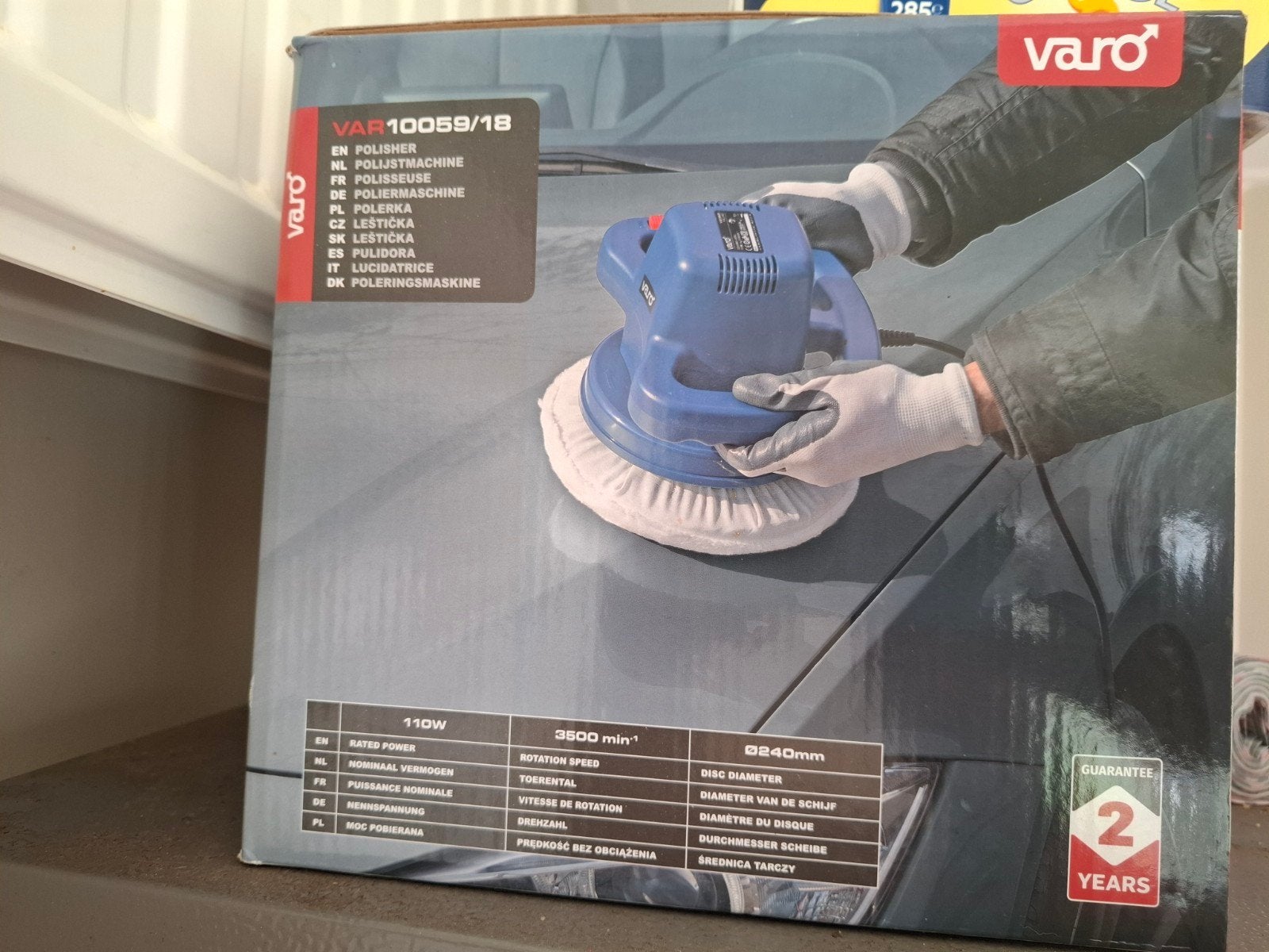 Nieuwe polijstmachine, Ophalen, Nieuw