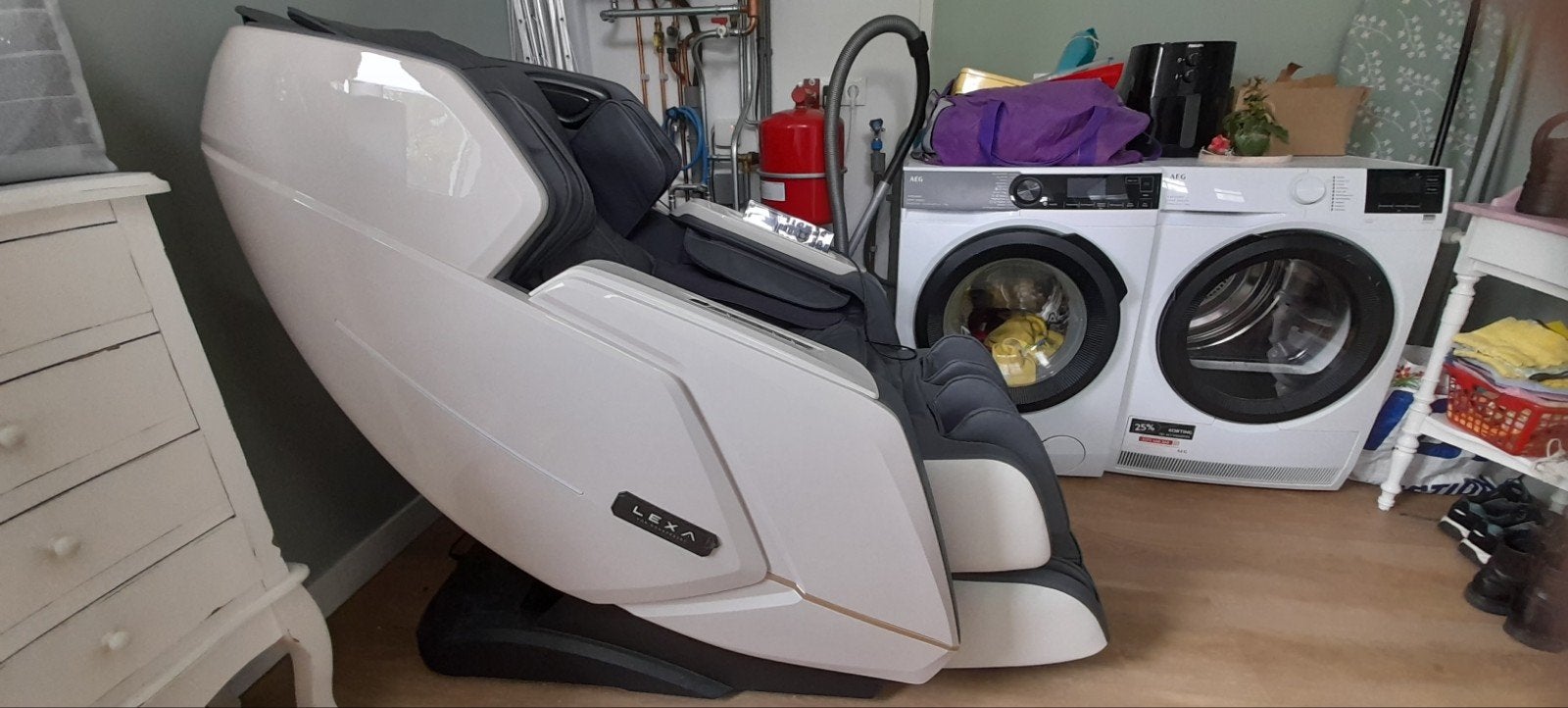 Luxe massagestoel, Ophalen, Zo goed als nieuw, Overige typen