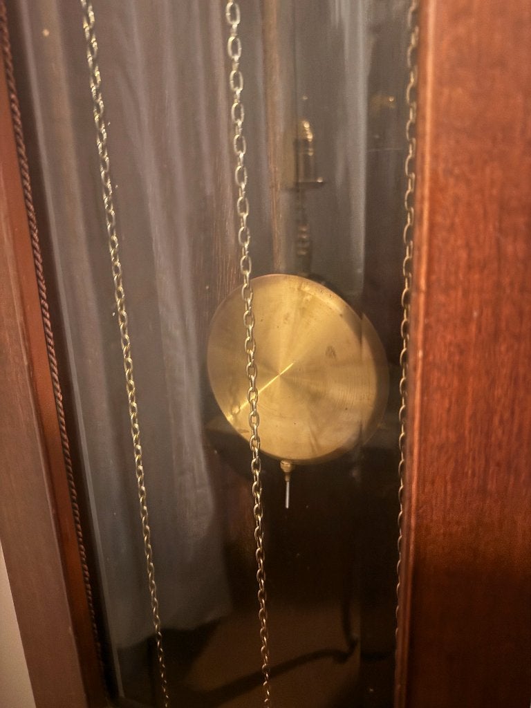 Klassieke Staande Staartklok | Grandfather Clock | Maanstand, Antiek en Kunst, Antiek | Klokken, Ophalen