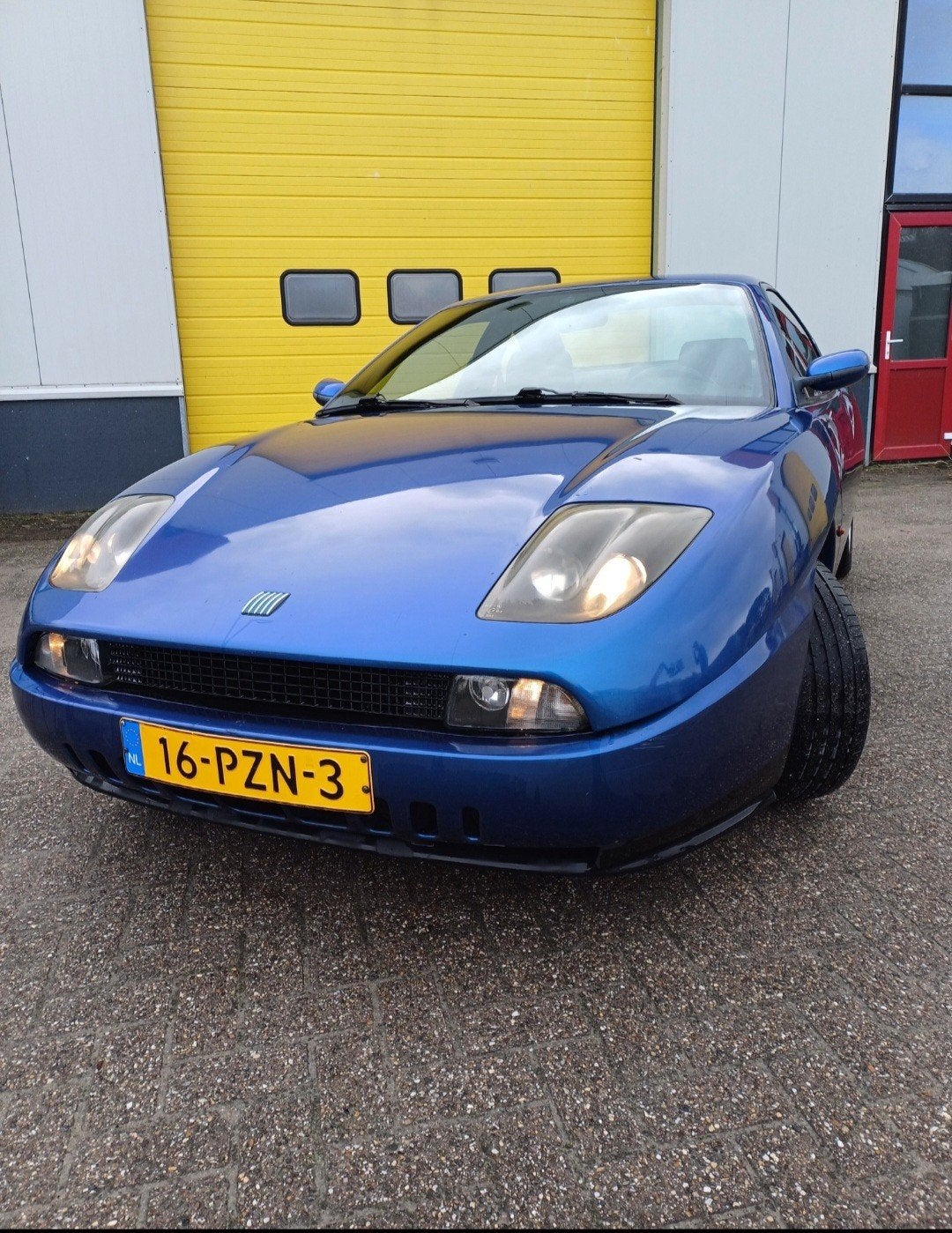Fiat Coupe 2.0 16V E2 1995 Blauw, Auto's, Voorwielaandrijving, 1995 cc, 4 cilinders, 138 pk