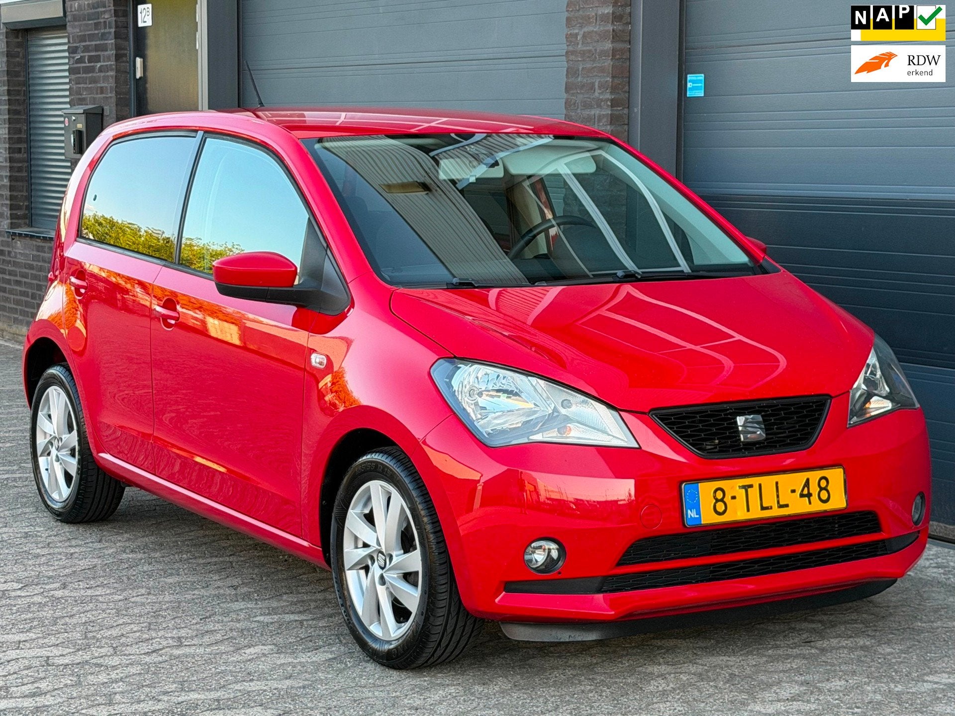 Seat Mii 1.0 Sport Dynamic AIRCO 5drs TREKHAAK Nw APK, Voorwielaandrijving, Euro 5, Stof, Gebruikt