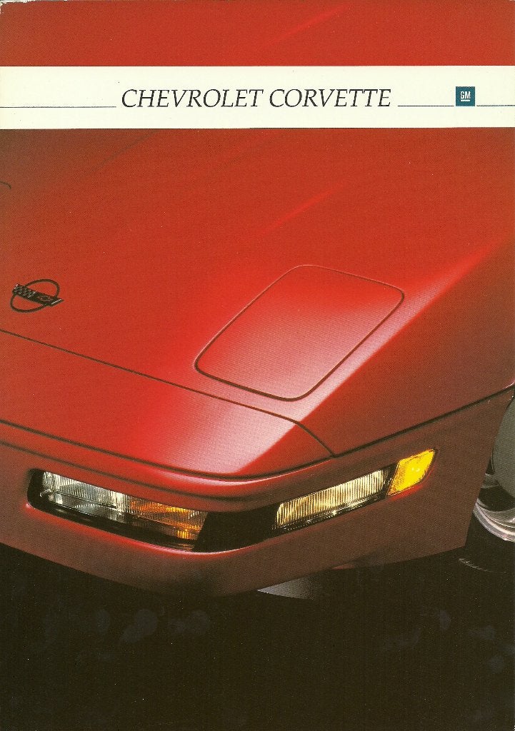 Chevrolet Corvette folder, Ophalen of Verzenden, Zo goed als nieuw, Chevrolet