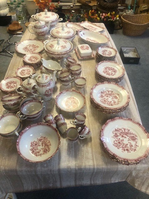 Engels Servies 85 delig, Ophalen of Verzenden
