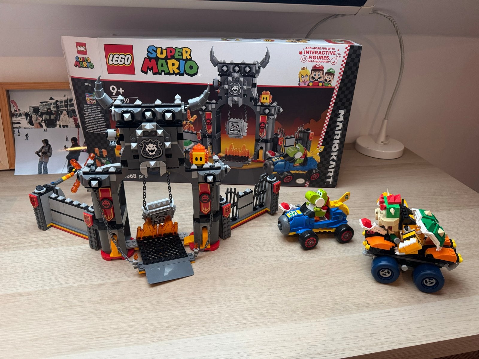 Lego Super Mario Bowser Kasteel  (72039), Kinderen en Baby's, Overige thema's, Lego, Ophalen of Verzenden, Zo goed als nieuw