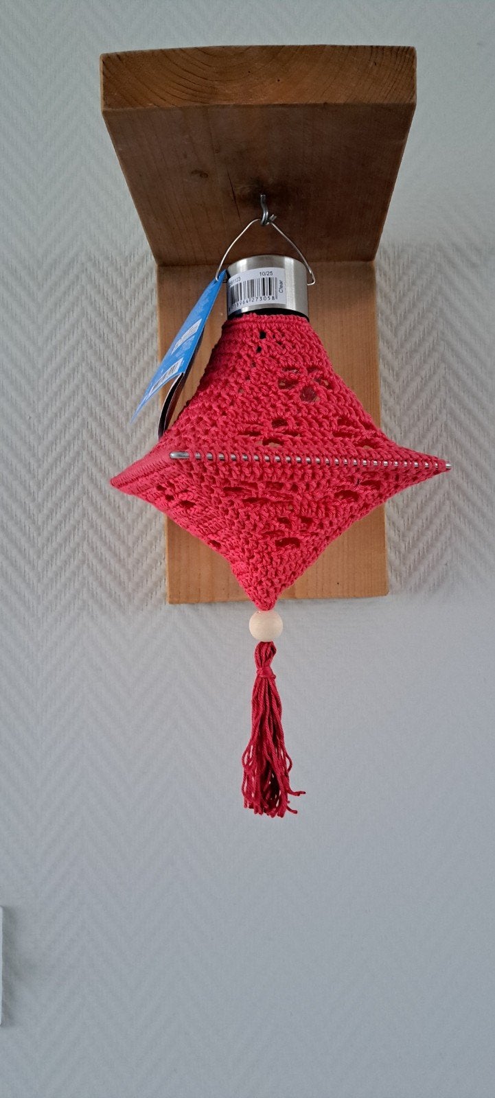 Decoratieve Solar Lampion Watermelon kleur - Nieuw, Minder dan 50 watt, Overige typen, Nieuw, Ophalen of Verzenden