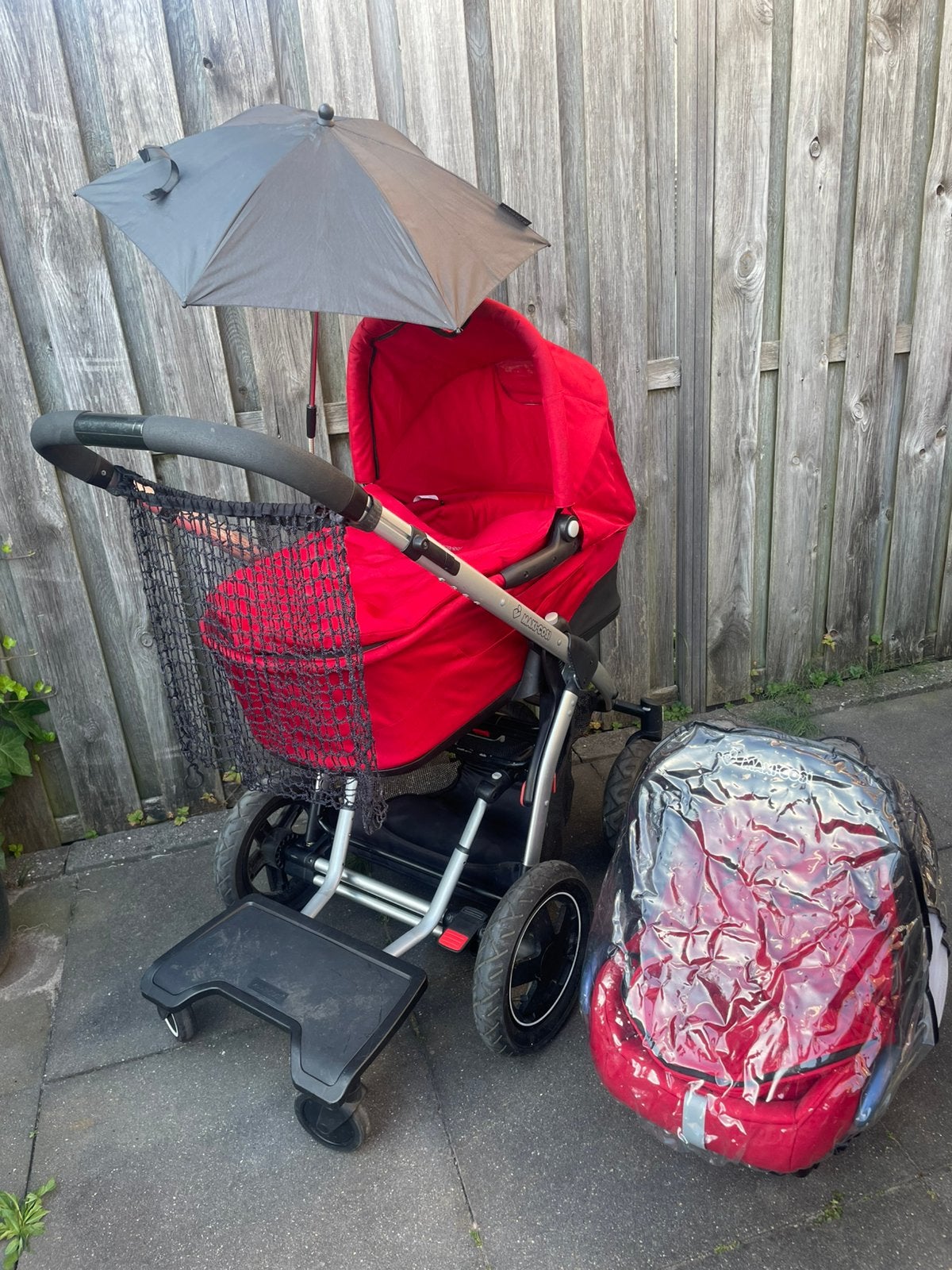 Mura maxi cosi, Ophalen, Gebruikt, Verstelbare duwstang, Combiwagen