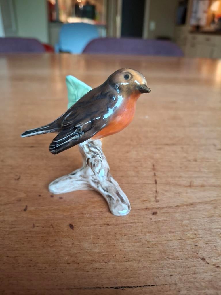 Goebel Porseleinen Roodborstje Beeldje, Ophalen of Verzenden