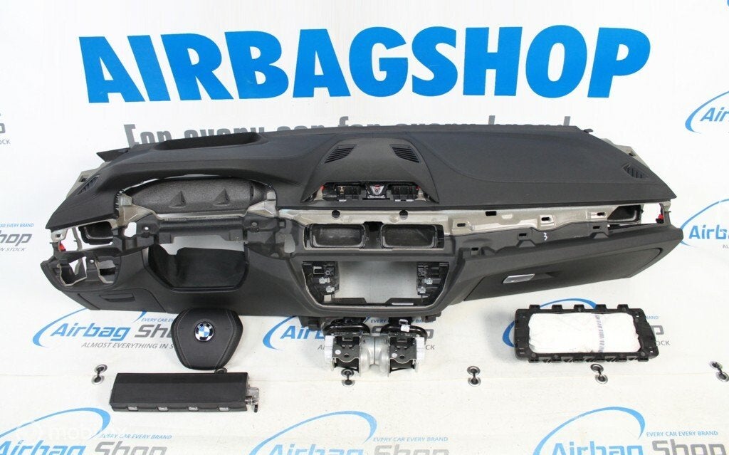Airbag set - Dashboard leer HUD BMW 5 serie G30 (2017-heden), Gebruikt, Ophalen of Verzenden