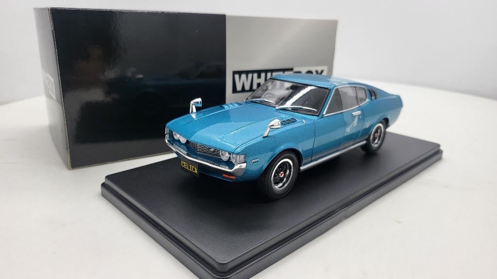 Toyota Celica LB 2000 GT, türkis, 1973 van WhiteBox, Hobby en Vrije tijd, Modelauto's | 1:24, Ophalen of Verzenden, Nieuw, Auto