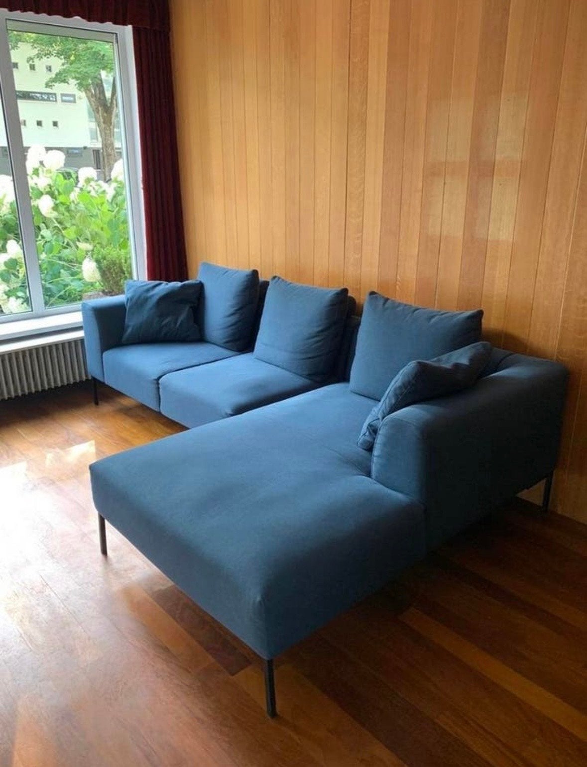 Montel Savá Hoekbank - Comfortabel en Modern, Ophalen, 250 tot 300 cm, Gebruikt, 100 tot 125 cm