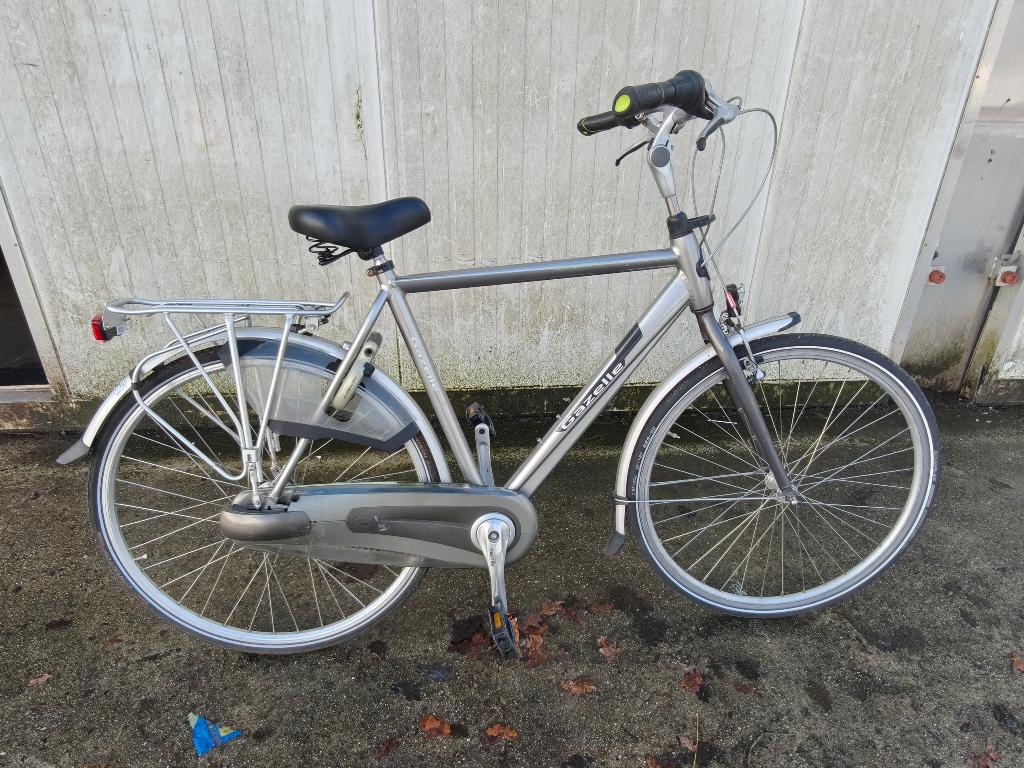 herenfiets gazelle orange  7v, Ophalen, Gebruikt, Versnellingen, 57 tot 61 cm