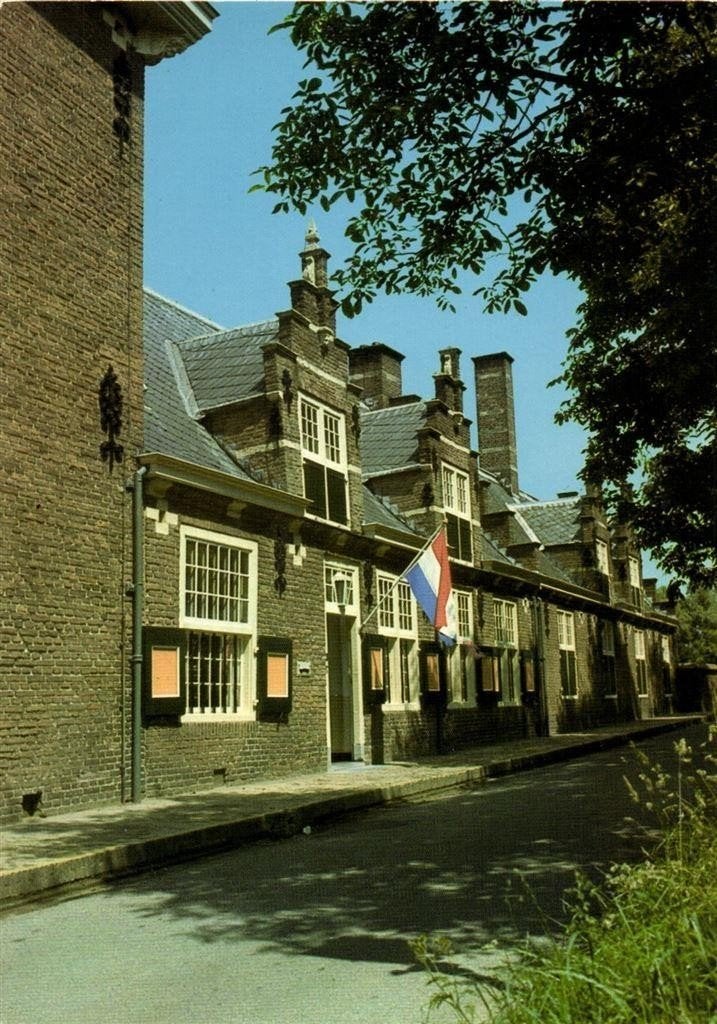 Ingang Museum Koninklijke Marechaussee, Buren [Gld.] - ongel, Ophalen of Verzenden, 1960 tot 1980, Ongelopen, Gelderland