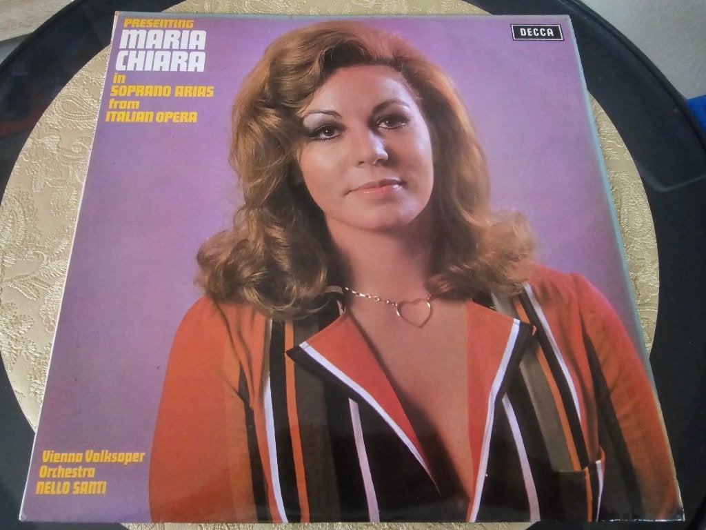 Maria Chiara – Soprano Arias From Italian Opera, Cd's en Dvd's, Vinyl | Klassiek, Gebruikt, Opera of Operette, Ophalen of Verzenden