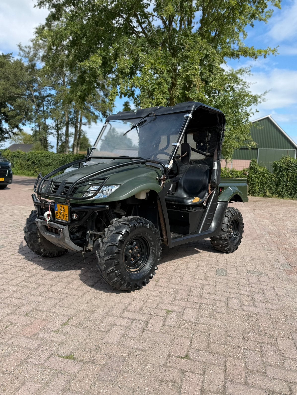 Kymco buggy 500cc auto kenteken, Motoren, Quads en Trikes, Meer dan 35 kW, 1 cilinder, 500 cc
