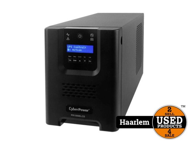CyberPower PR1500ELCD UPS 1500 VA - incl. Garantie, Powerplus, Zo goed als nieuw, https://www.powerplus.com/nl/contact, Lievensveld 5, 8560 Wevelgem, BelgiÃ«