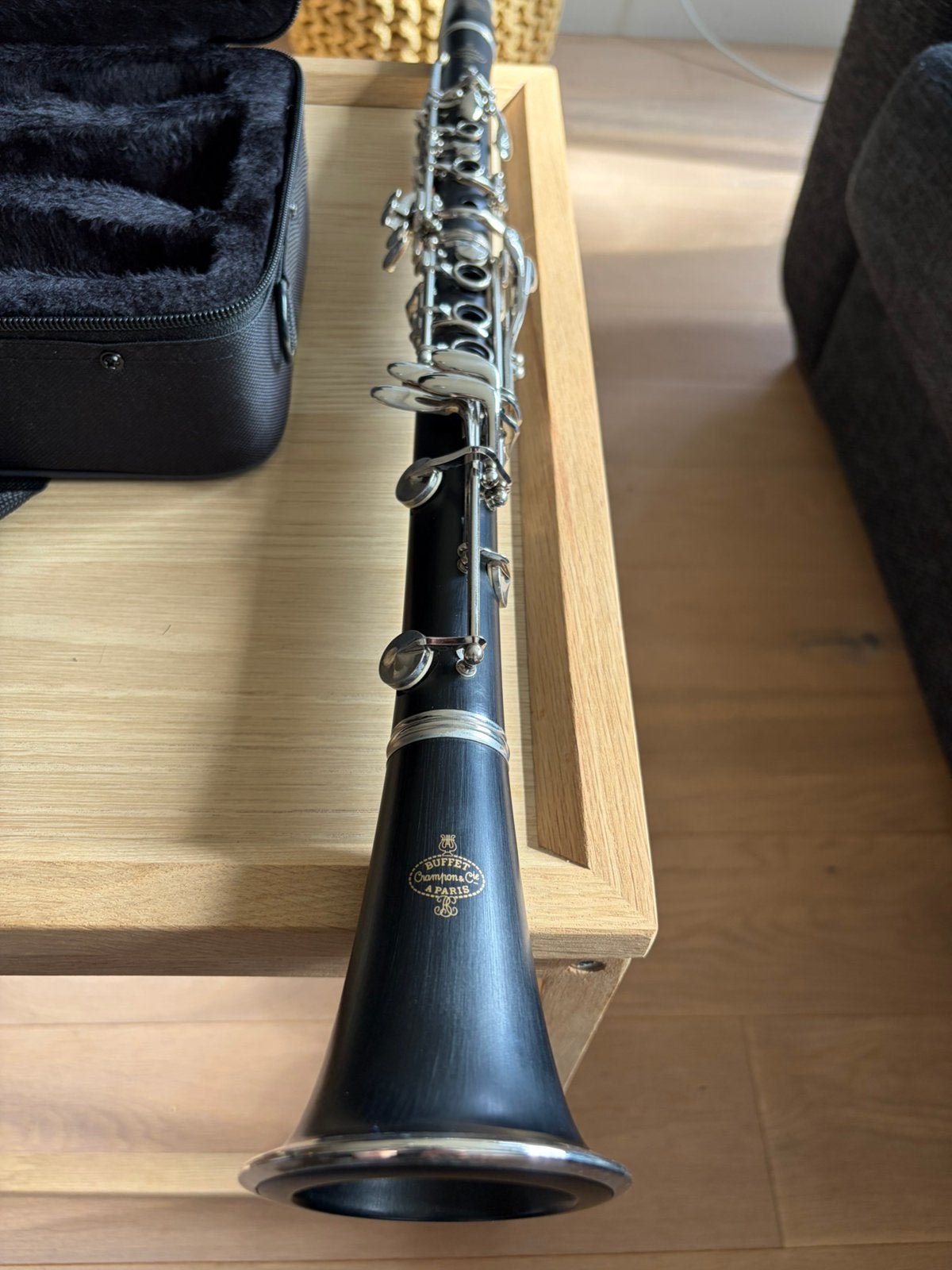 Buffet Crampon B12 Bb Clarinet + Brand New Vandoren M30, Ophalen of Verzenden, Zo goed als nieuw, Hout