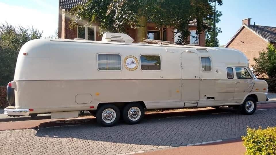 Ford Argosy 1973 6x4 hoog/laag V8 aut benzine airstream izgs, Bad, Ford, 9 tot 10 meter, Particulier