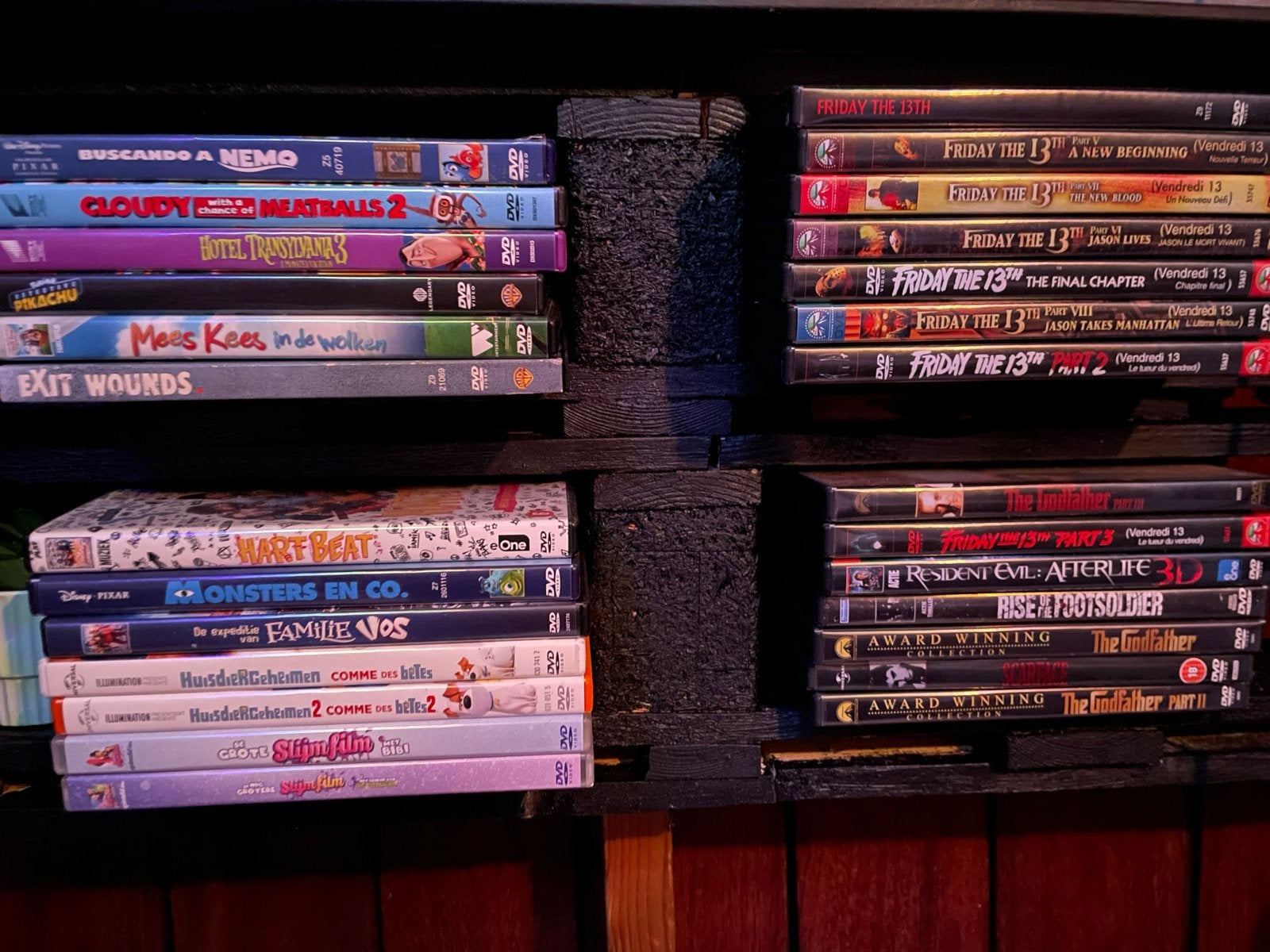 Diverse DVD Collectie: Familie, Animatie & Horror, Gebruikt, Animatie, Alle leeftijden, Nederlands