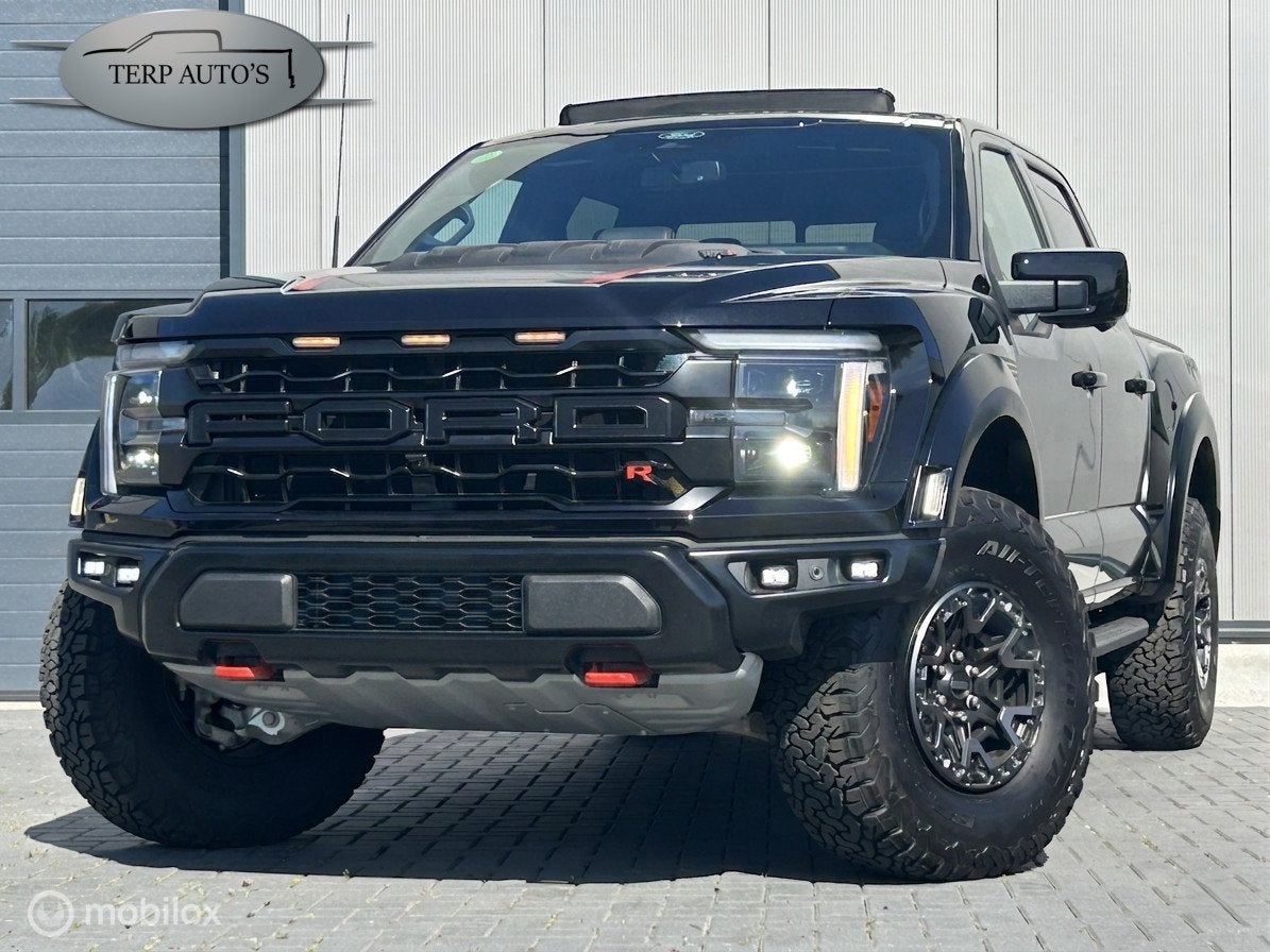 Ford Raptor R 5.2 V8 Supercharged Nieuw 2024 BPM Vrij, Auto's, Ford Usa, Automaat, 4x4, Overige carrosserieën, Zwart