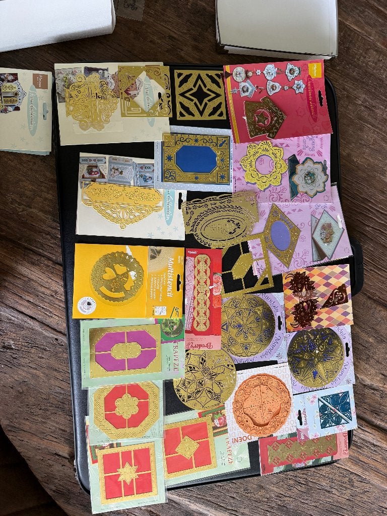 90 kaarten/borduur mallen € 50,00, Ophalen of Verzenden, Zo goed als nieuw, Overige thema's, Pons of Mal