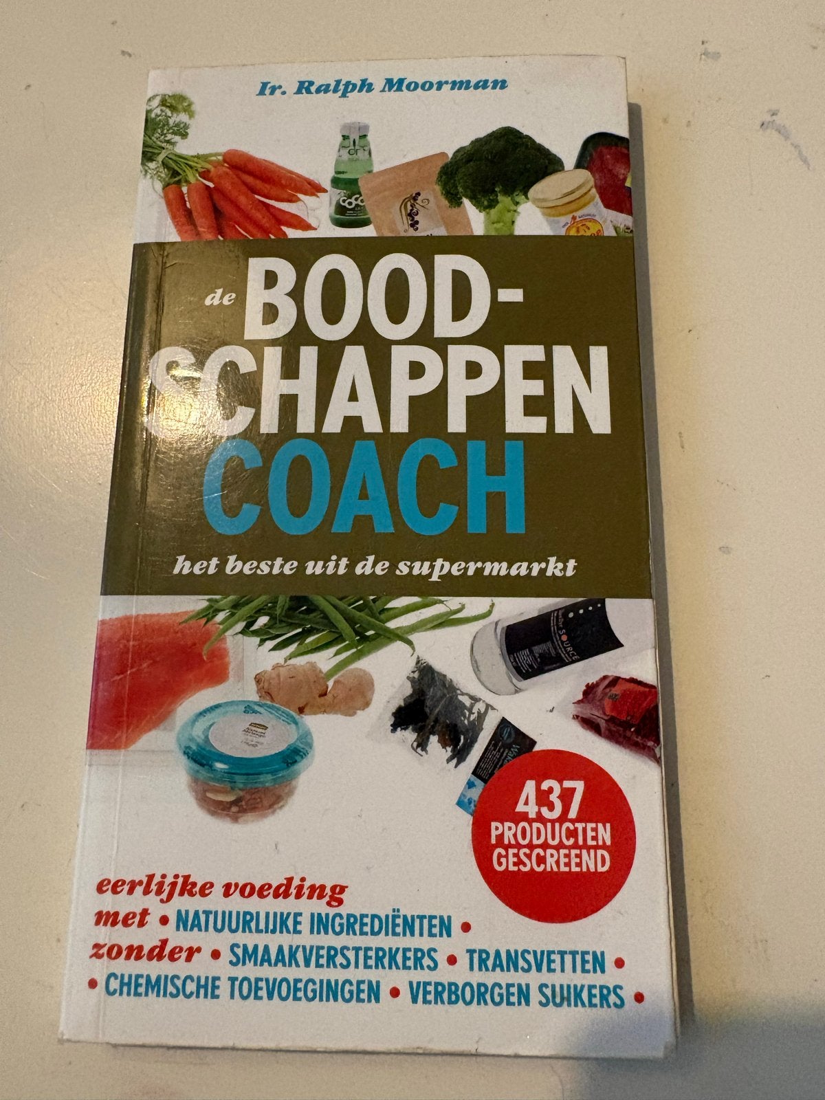 De Boodschappen Coach - Ralph Moorman, Boeken, Ophalen of Verzenden, Zo goed als nieuw, Dieet en Voeding