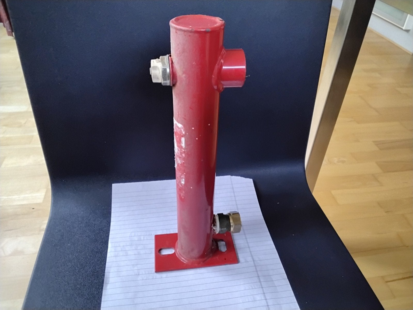 Expansievat beugel met knelnippel, gebruikt., Doe-het-zelf en Verbouw, Verwarming en Radiatoren, Ophalen