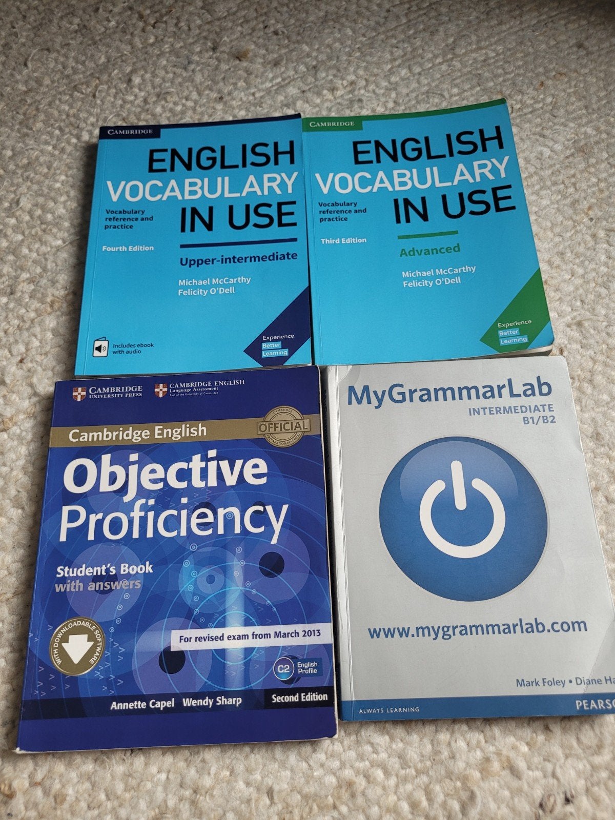 Engelse studieboeken: grammar, vocab, proficiency, Boeken, Studieboeken en Cursussen, Cambridge, Zo goed als nieuw, Alpha, HBO